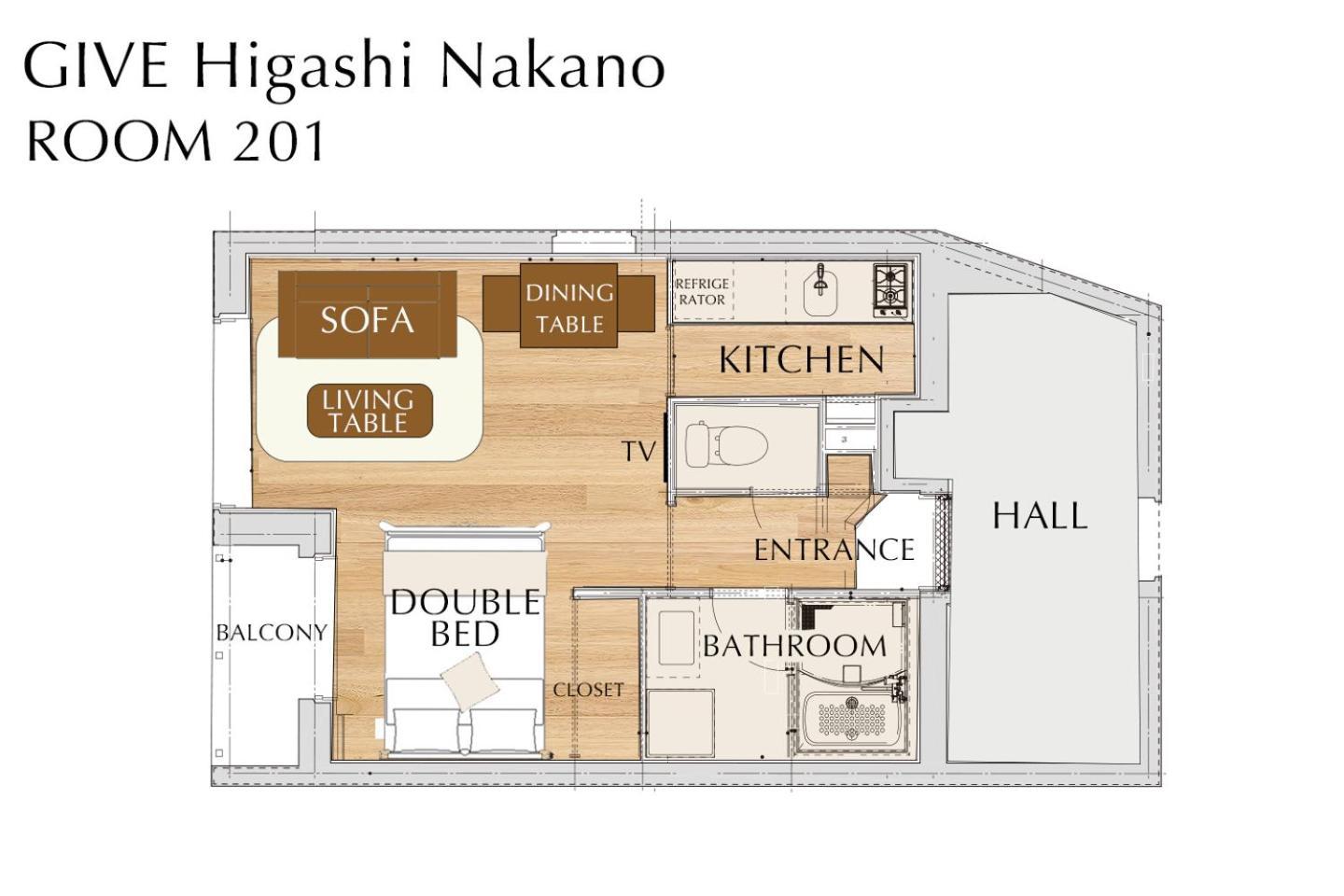 Give Higashi Nakano Tóquio Exterior foto